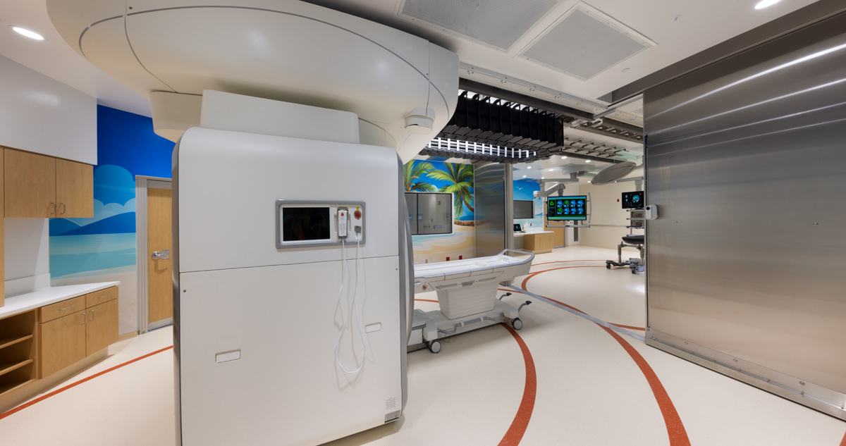 Interior design view of Joe DiMaggio Children's Hospital MRI in Hollywood, FL